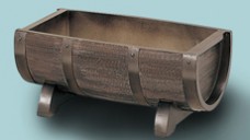 コンクリートプランターのトーシンコーポレーションのビヤ樽舟形シリーズ