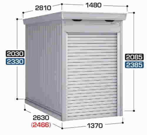 イナバ物置のバイク保管庫の通販と購入